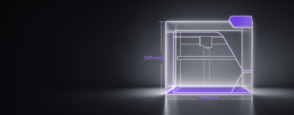 FibreSeeker 3 build volume outline