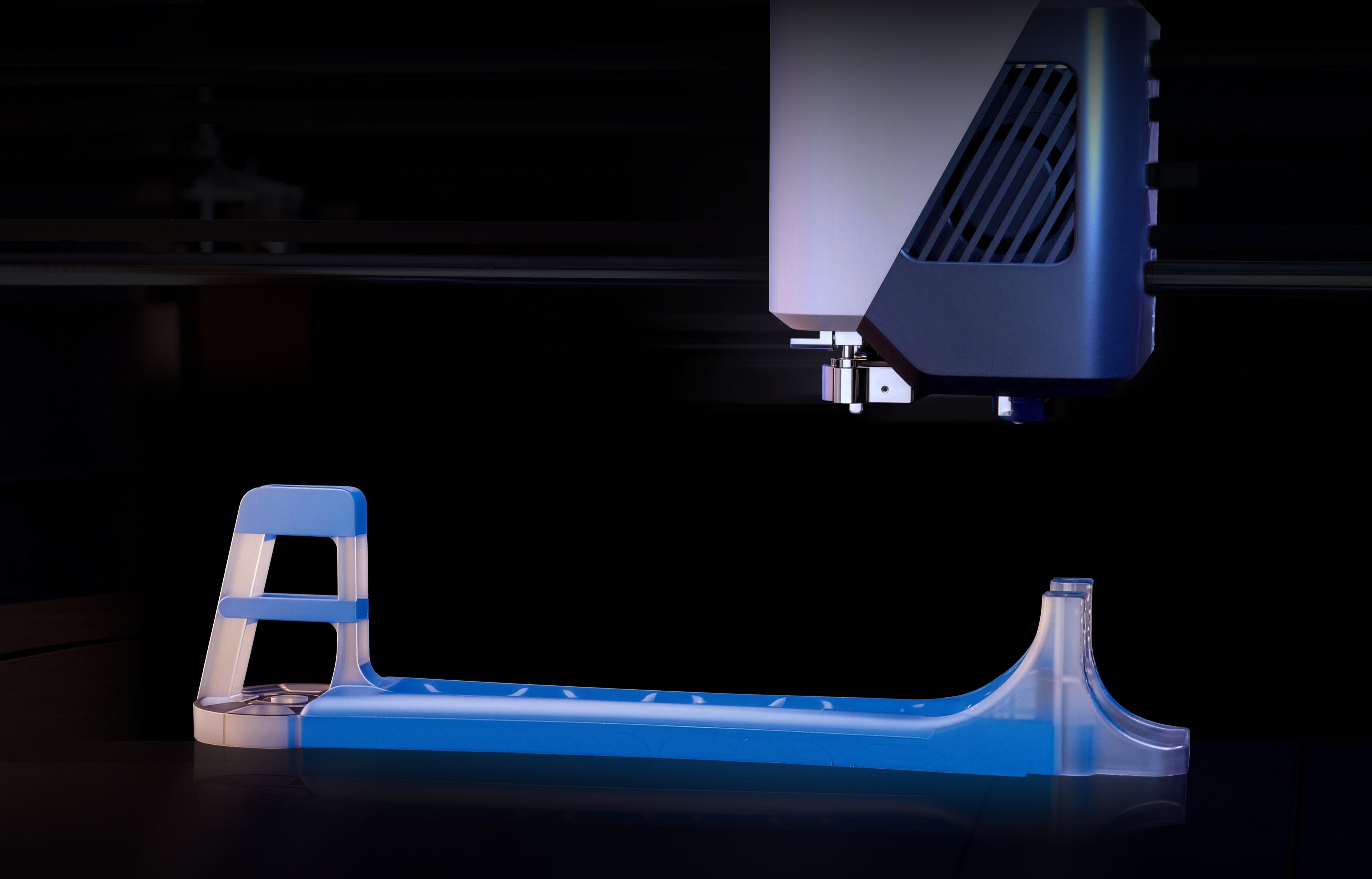 500mm per second printing and a functional sample part