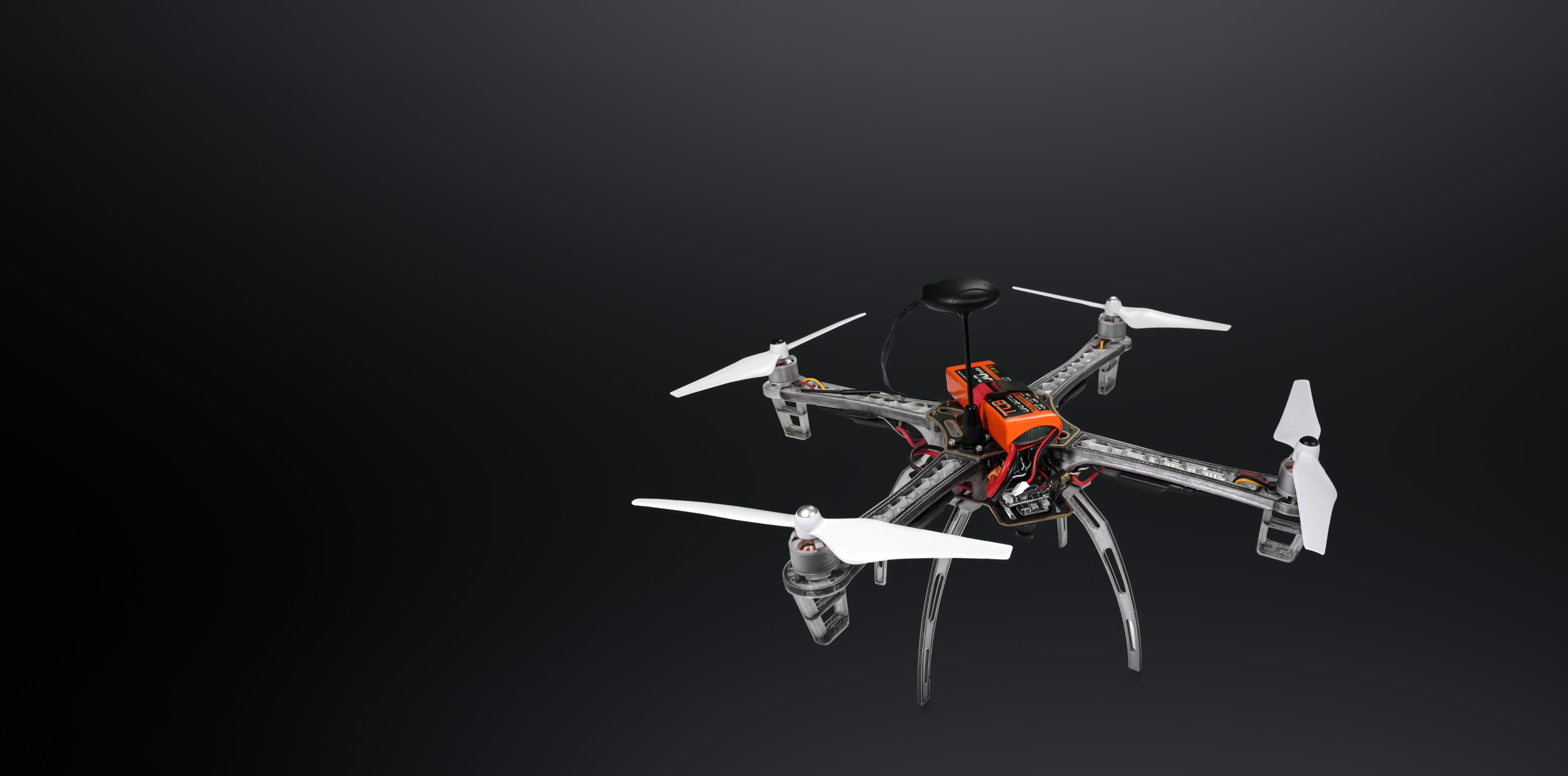 Carbon fibre reinforced drone demonstrating industrial-grade performance